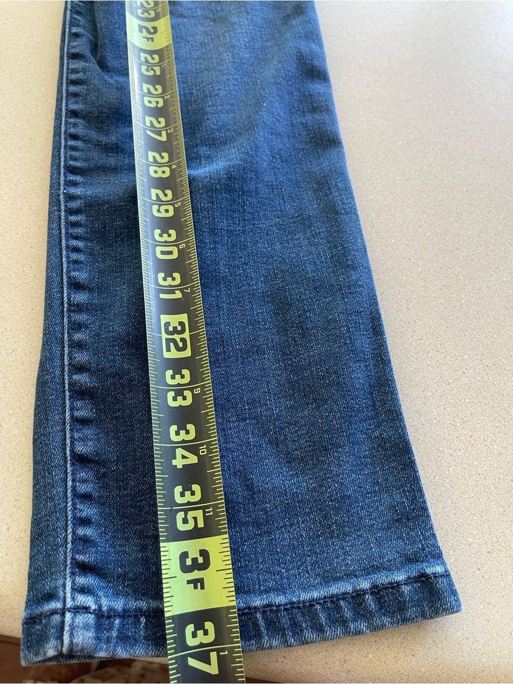 J. Jill authentic fit slim ankle Straight Leg Jeans in Dark Blue - Picture 5 of 5